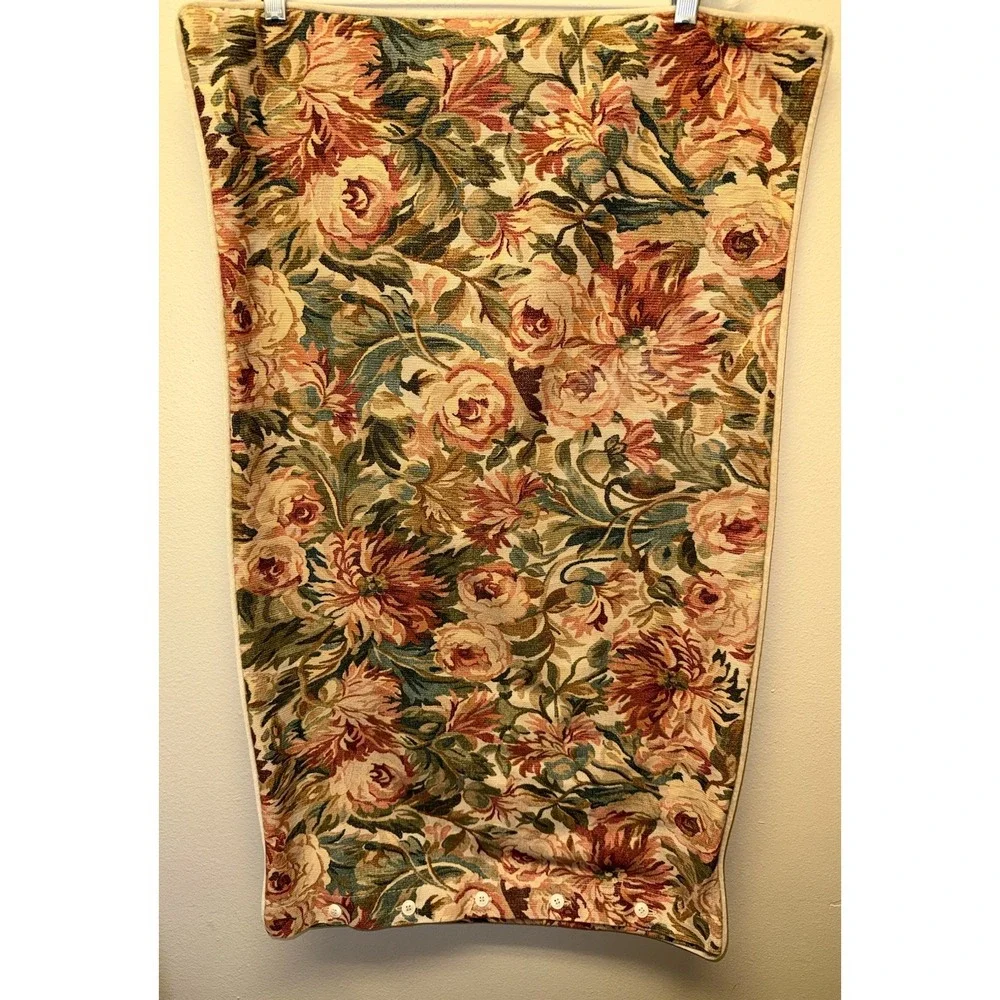 Ralph Lauren Great Barrington Floral ONE EURO Pillow Sham Tapestry Floral 20X35